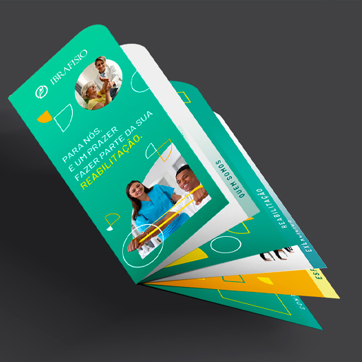 Clínica Ibrafisio | AFREI DESIGN - Agencia Criativa Brasilia - DF